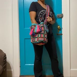 Wayuuchilabags HP Crossbody Handwoven Bucket bags